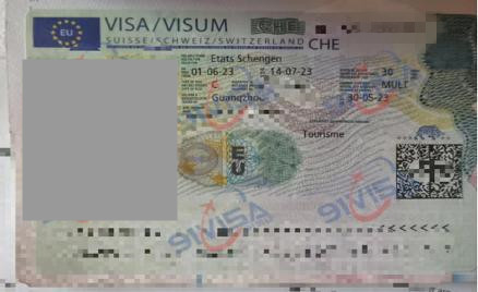 辦瑞士旅游簽證，廣州李女士成功出簽-【91簽證網】